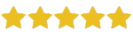 Six gold rating stars